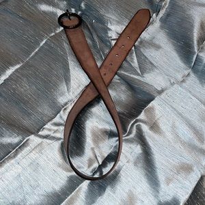 AMSTERDAM HERITAGE 45501 Pip | Vintage Round Buckle Leather Belt